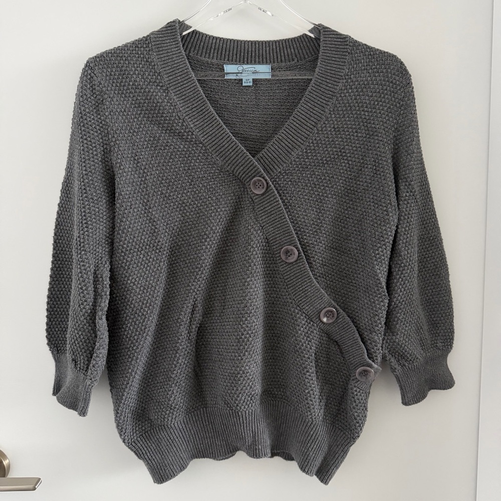 Jessica - Gray Women's Sweater